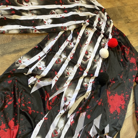 Freak show Clown Spirit Halloween Costume - Picture 6 of 8